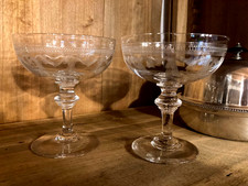 Paire de coupe à Champagne
