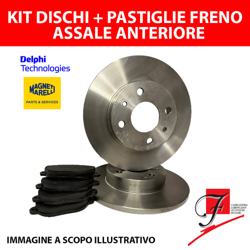 Kit disques plaquettes - +, avant