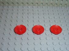 3 x LEGO Red Dish ref 4740 /