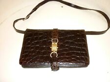 Pochette Céline en croco