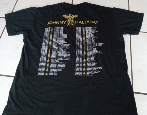 Johnny hallyday tee shirt - hallyday,