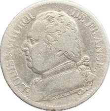 #F0219 France : 5 francs 1814