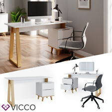 Bureau Nautica, bureau informatique, PC, blanc Vicco