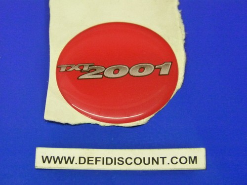 Autocollant adhésif rouge