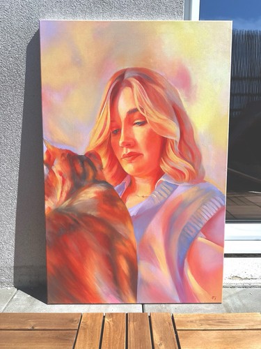 Tableau peinture sur toile