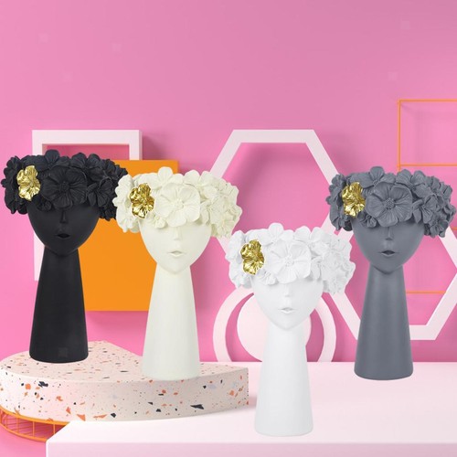 Fille tête sec fleur - tête,