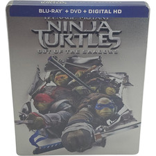 Tortues Ninja Mutantes:De l'ombre à la lumière  SteelBook Débossé Blu-ray + DVD