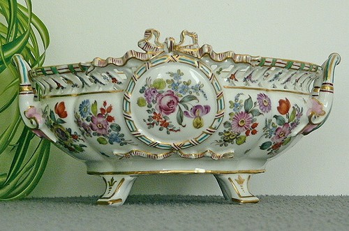 Ancien coupe porcelaine de - ancien,
