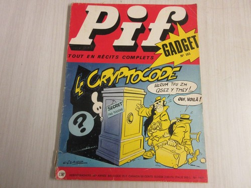 Pif gadget 183 1972 - pif,