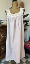 Nuisette Ancienne Vintage Authentique Taille 44/46 Coton Crochet Neuve