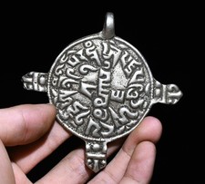 8.5CM Ancien Tibet Bronze