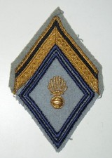 INSIGNE TISSU LOSANGE DE BRAS