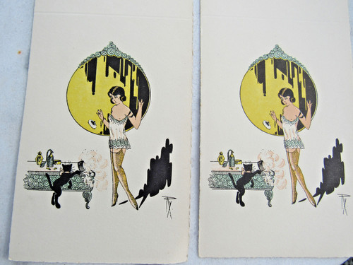 Art deco menus vierge - 2,