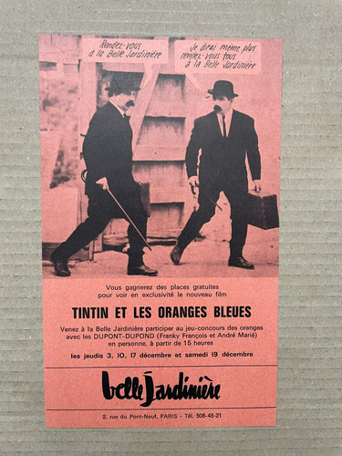 Supplément tintin flyer - supplément,