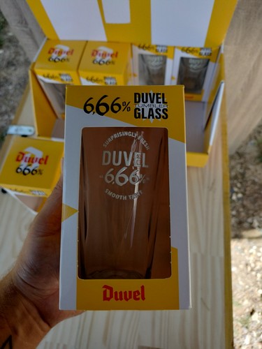 Duvel verre bière - verre,