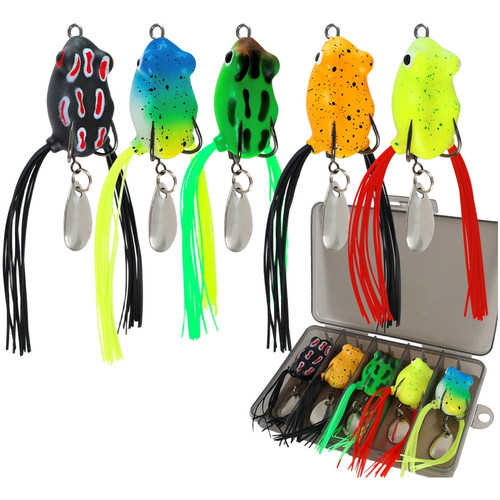Leurre grenouille silicone