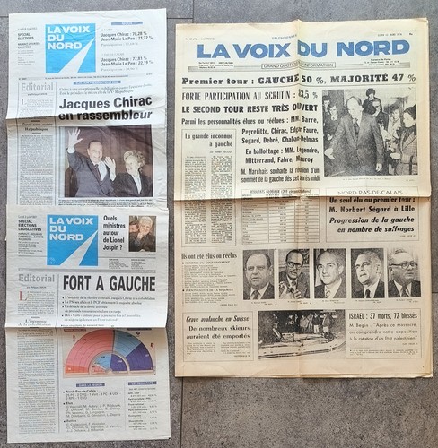 Lot journaux voix du - 3,