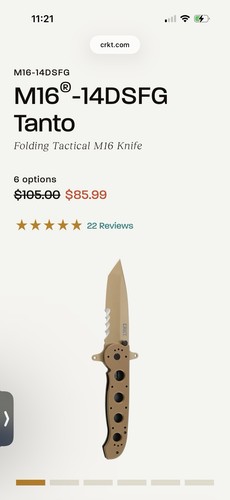 Crkt m16 14dsfg - crkt, carson