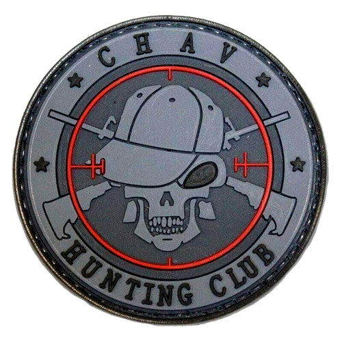 Chav hunting club écusson - "chav, club"