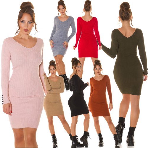Lorene robe pull - pull, tricot