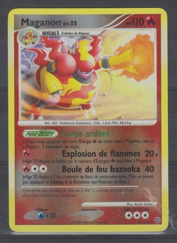 Carte pokemon maganon 31 132 - pokemon,