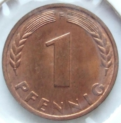 Pièce monnaie banque - de,
