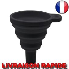 ✅ Entonnoir Universel Liquide Silicone Pliable Portable Voiture Cuisine Chaleur