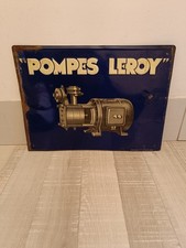 Très Rare Plaque En Tôle