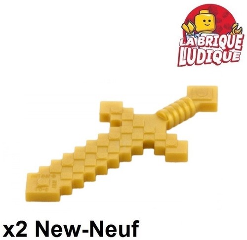 Lego arme weapon - 2x, sword