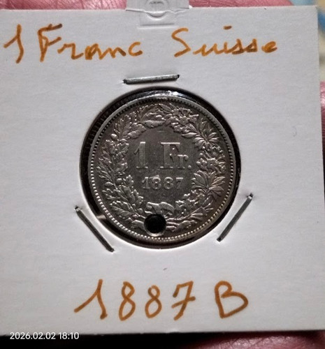 Franc 1887 argent 835 - franc,