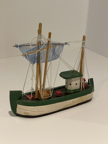 Maquette bateau chalutier bois - bateau,