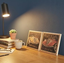 Posters Rétro Rallye Monte Carlo & San Remo 1928 - Décoration Murale Vintage