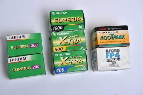 Lot pellicules argentiques - 7,