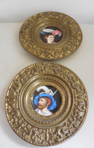 Ancienne paire assiettes - de, 2