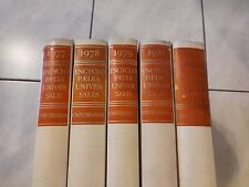 LOT ENCYCLOPEDIES ILLUSTRÉES UNIVERSALIA : 1977 , 1978 , 1979 , 1981 , 1982
