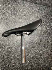 Selle vélo vintage  Italia Flite + tige compagnolo chorus 27.2 mm