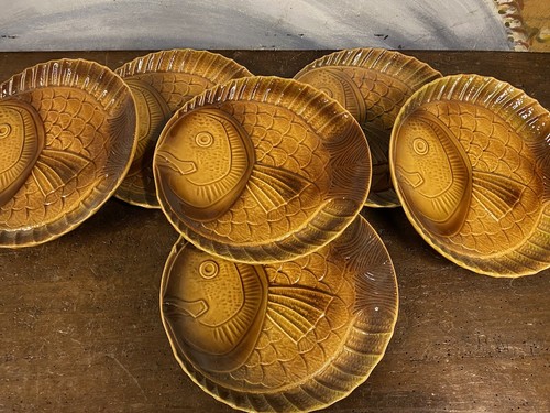 Assiette poisson service - 6,