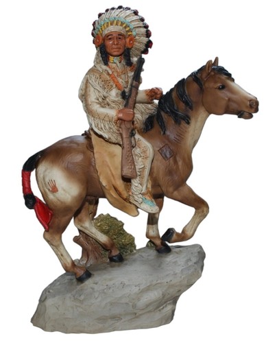 Figurine indien avec - figurine, d'indien