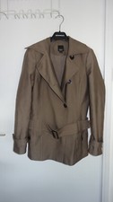 Trench Coat Haut Manteau Veste beige marron clair Esprit modèle Classique