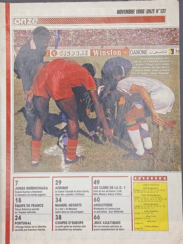 Magazine foot onze 131 du - n°,