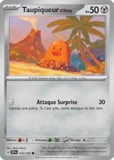Carte Pokémon Taupiqueur d'Alola 122/191 EV8 SSP Etincelles Déferlantes FR NEUF