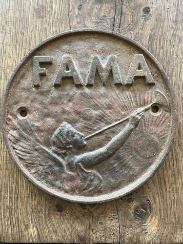 Plaque fonte ancienne - fonte,