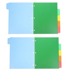  20 Pcs Intercalaire Classeur