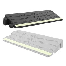  Lot de 2 rampes pour fauteuil roulant, tapis d'escalade, tapis d'entrée