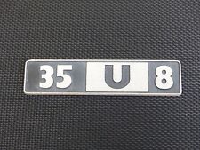 IVECO 35U8  embleme logo