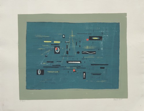 Francis bott lithographie - bott,