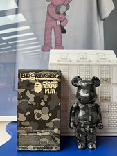 Bearbrick 400% bape camo noir medicom toy