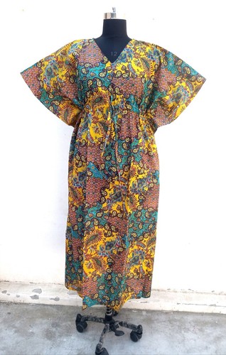 Kaftan multicolore indien 100 - multicolore, 100%