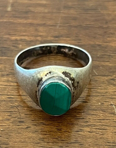 Bague style chevaliére - bague, argent
