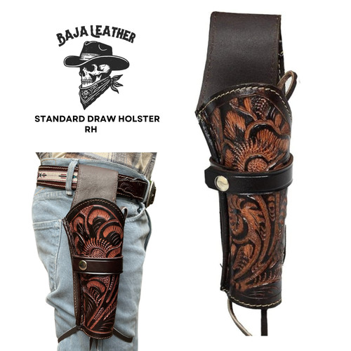 Western holster for revolver - western,